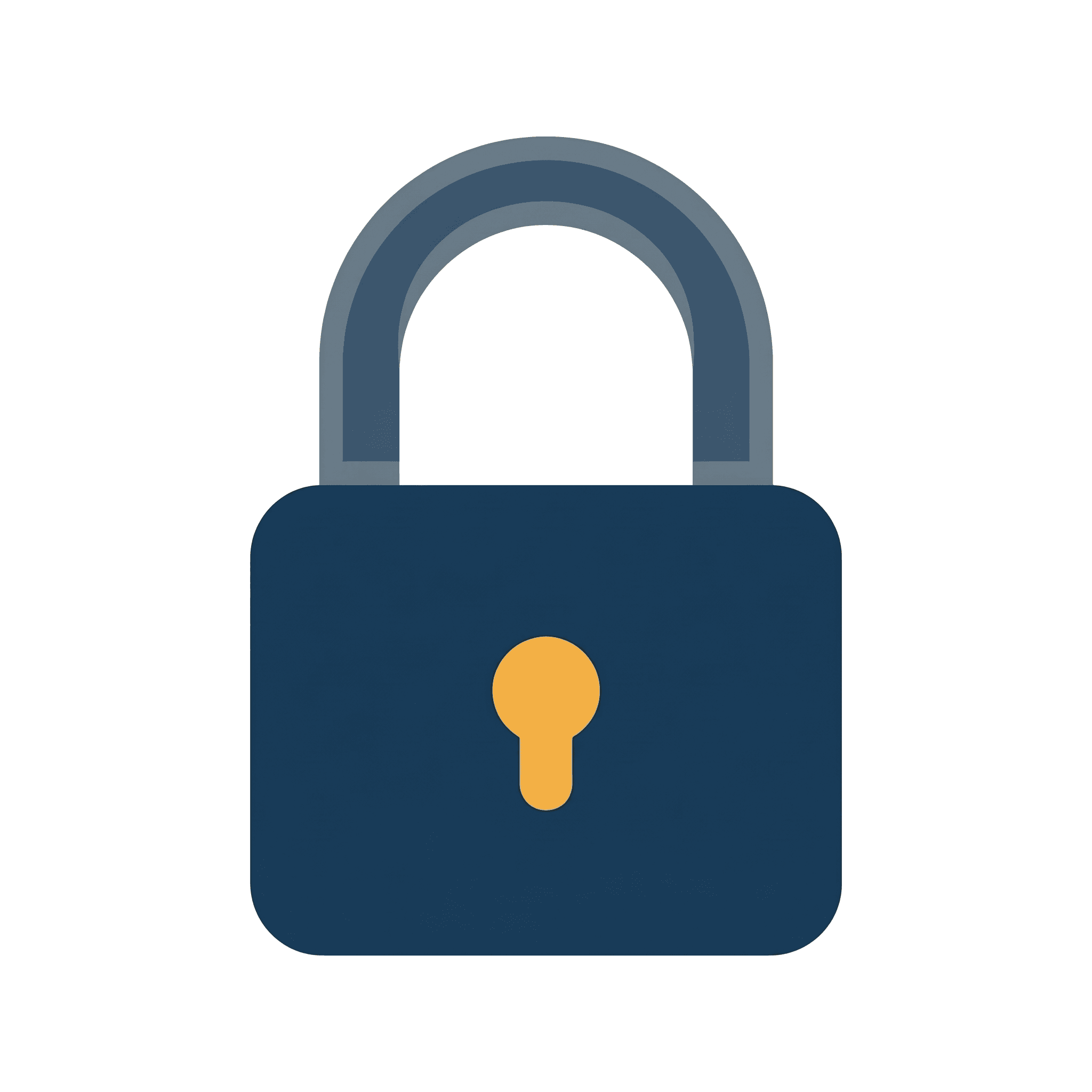 Padlock, representing exclusive one-to-one lead matching