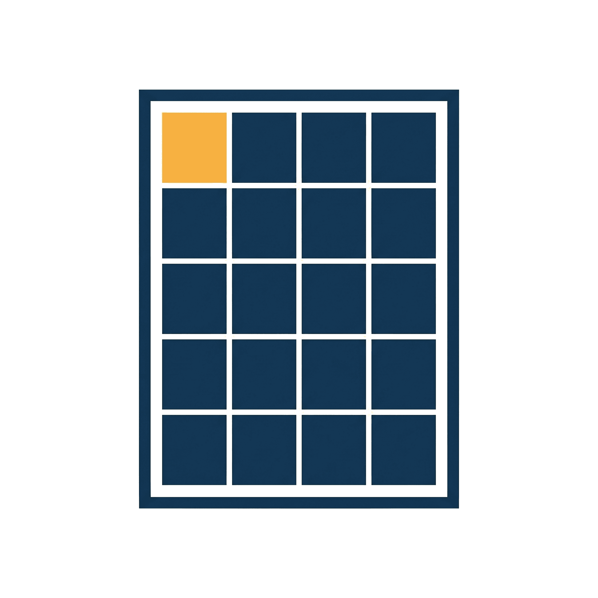 Solar panel illustration